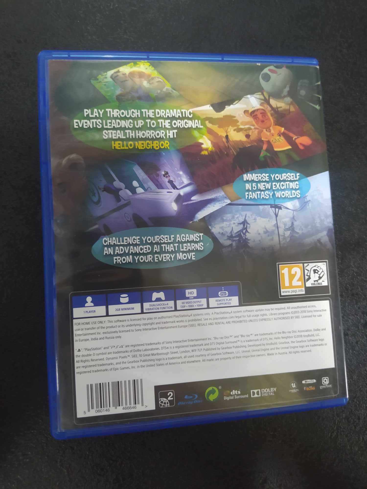 Hello Neighbor Hide and Seek PS4 Polskie napisy są w grze