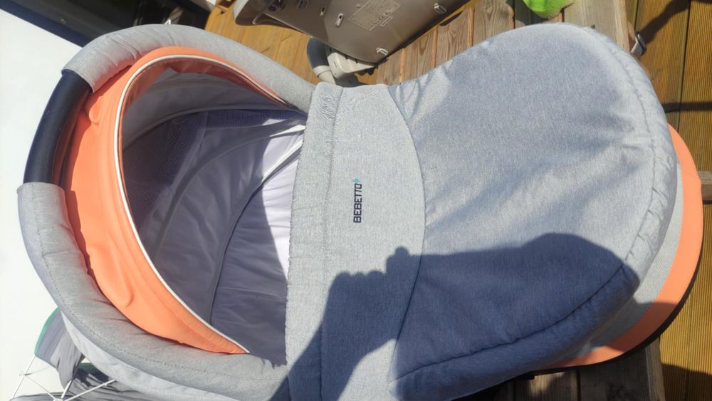 Wózek 2w1 Bebetto Luca + adaptery do fotelika Maxi Cosi