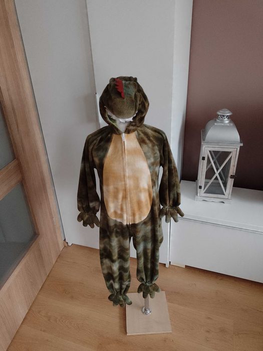 Strój karnawałowy SMOKA DINOZAURA WAWELSKI kostium 104/110  (317)