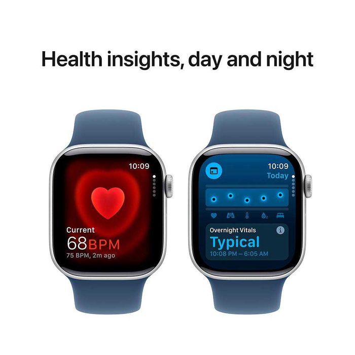 Apple Watch Series 10 GPS 42mm Alumínio Prateado