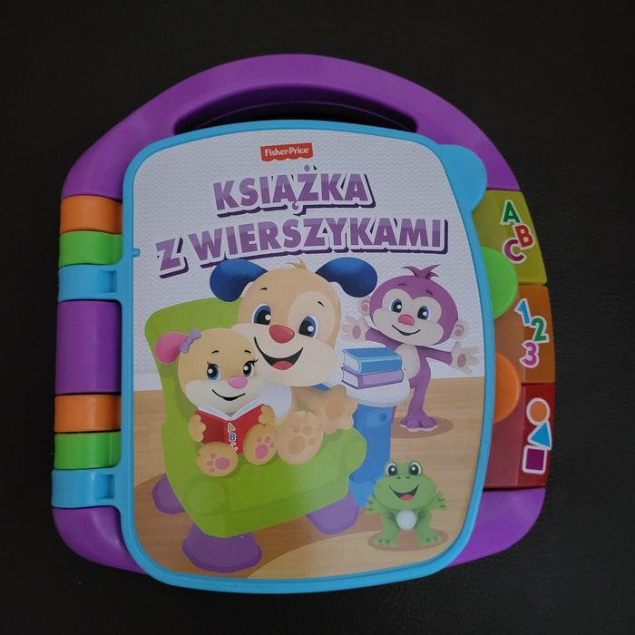 Książka z wierszykami Fisher price
