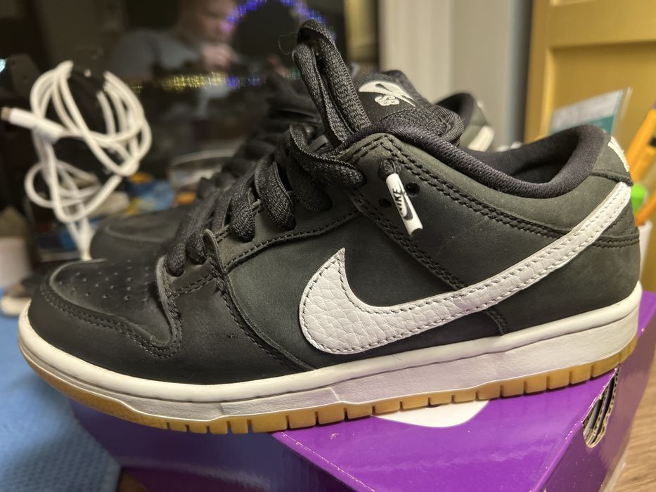 Nike SB DUnk Low Pro Black Gum 37.5