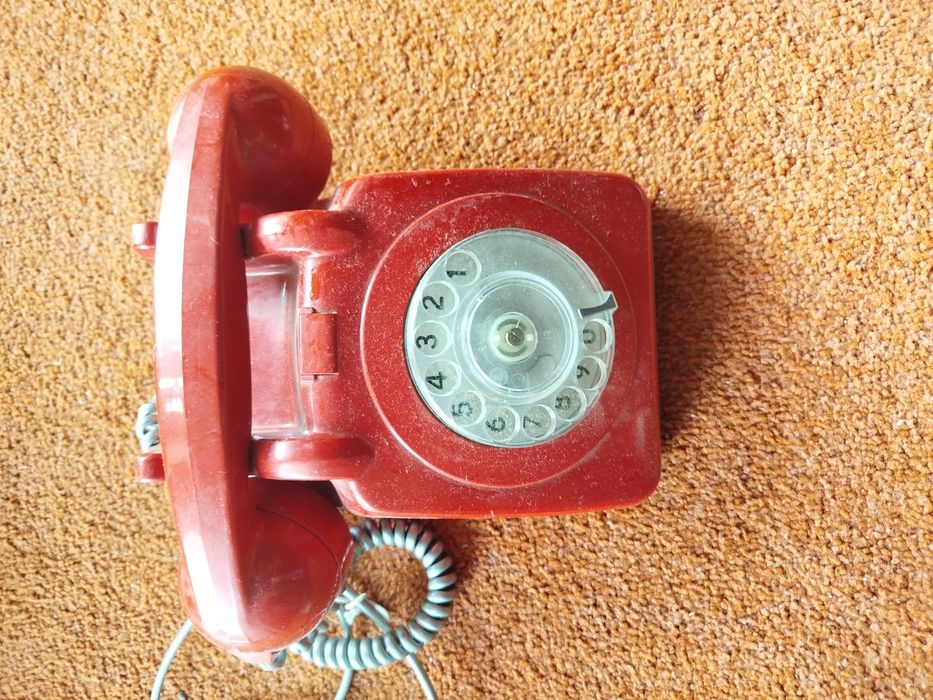 Telefone fixo de disco