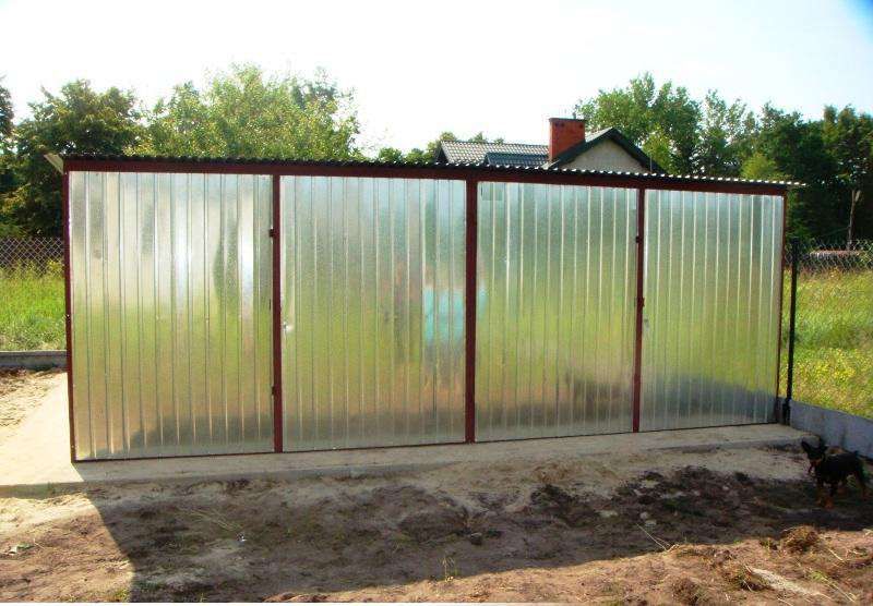 GARAŻ blaszany GARAŻE blaszane Blaszaki Blaszak SZYBKIE TERMINY raty