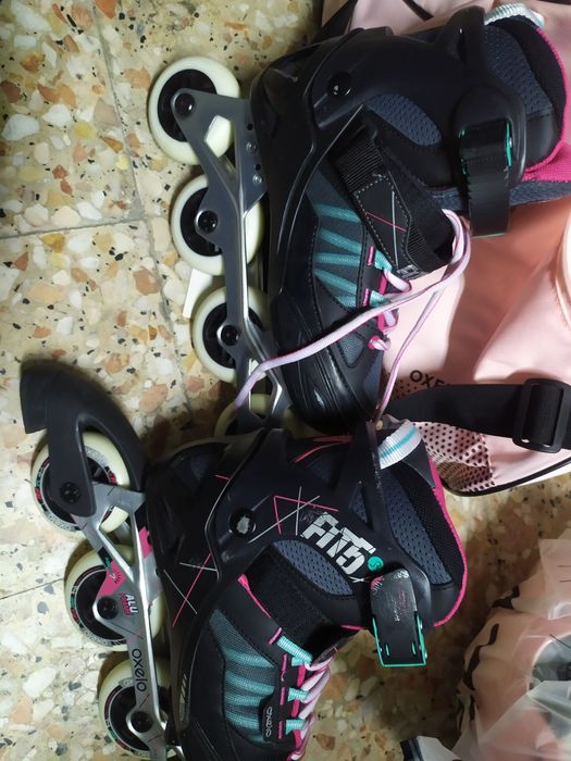 Patins em linha novos