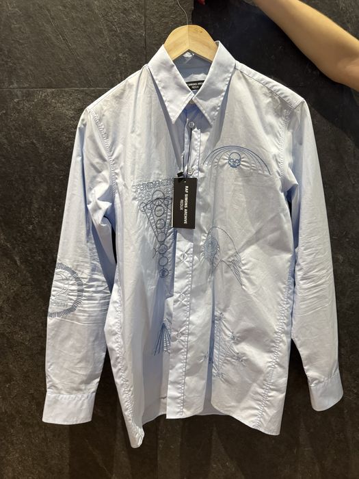 Сорочка Raf Simons Redux Embroidered Shirt