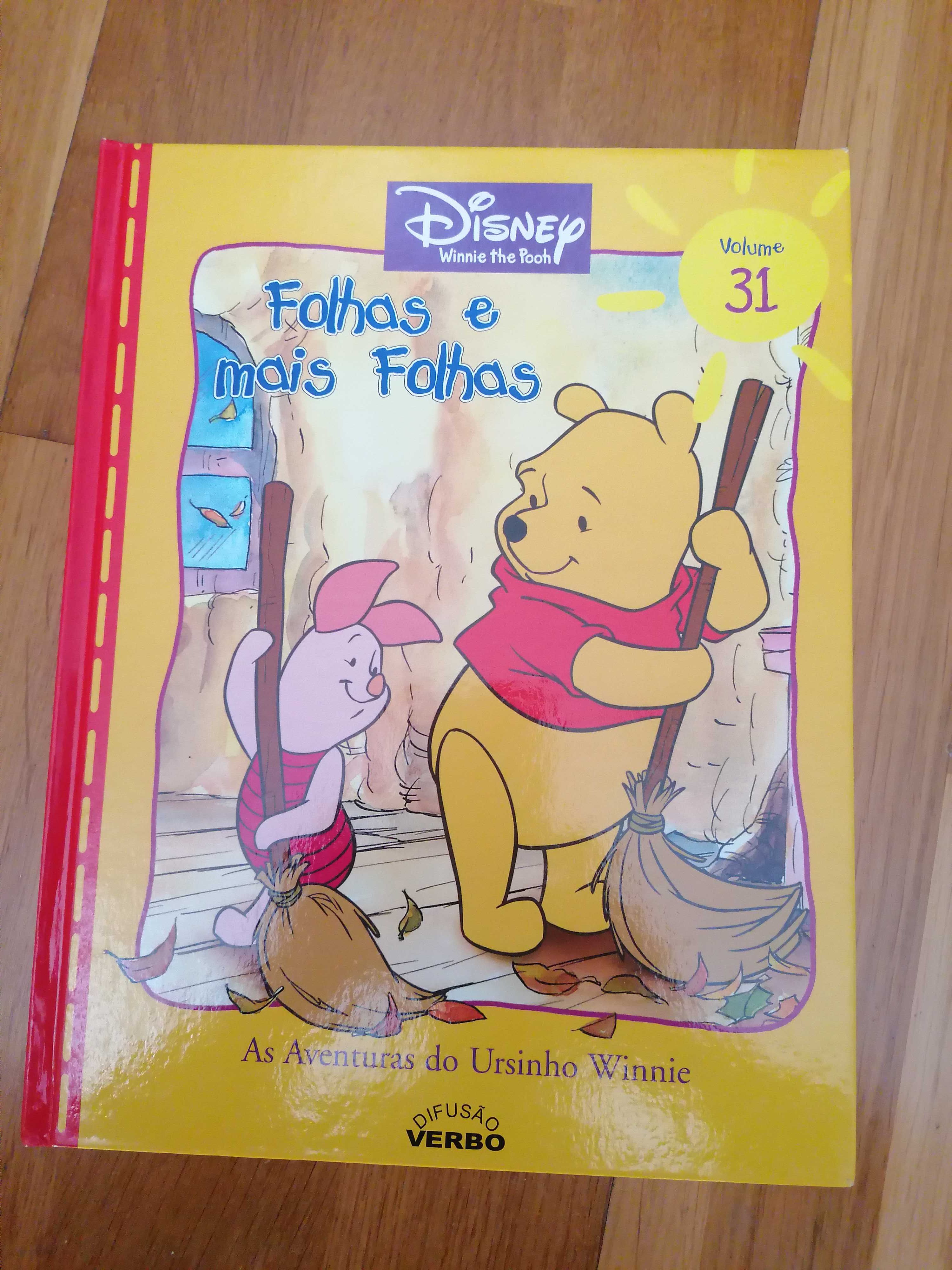 Livros da coleção Winnie The Pooh