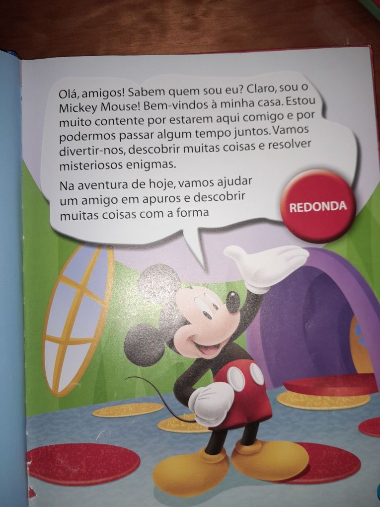 Livro Educativo do Mickeyy