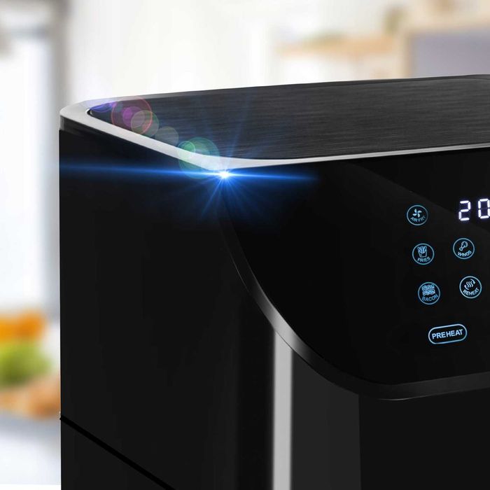 nowa frytkownica beztłuszczowa 8l airfryer dwukomorowa led