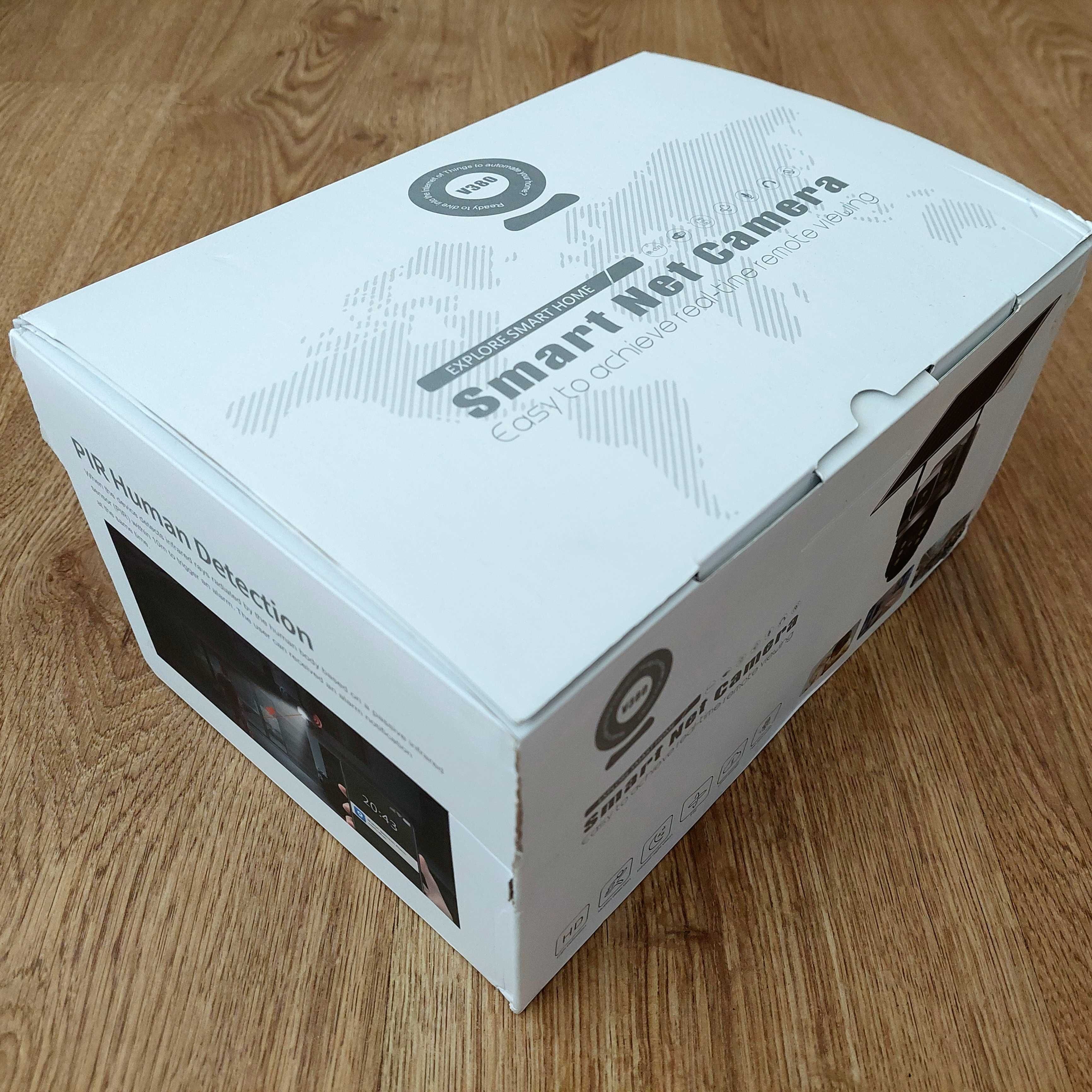 Kamera solarna 2 obiektywy 8MPx na kartę SIM 4G LTE 10x ZOOM