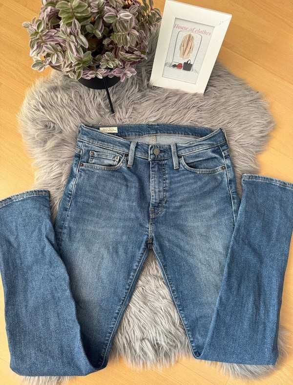 Jeansy denim Levis 501 slim fit Basic denim skinny Y2K vintage W29 L32