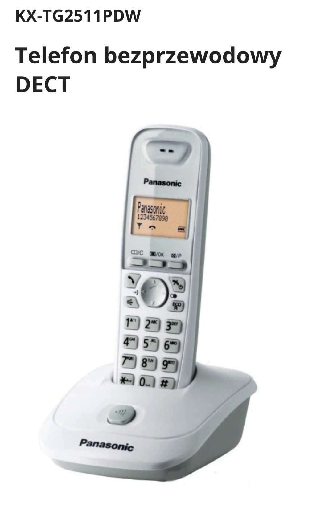 Telefon bezprzewodowy Panasonic KX-TG2511