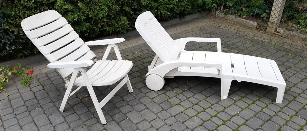 Sprzedam leżak ogrodowy.