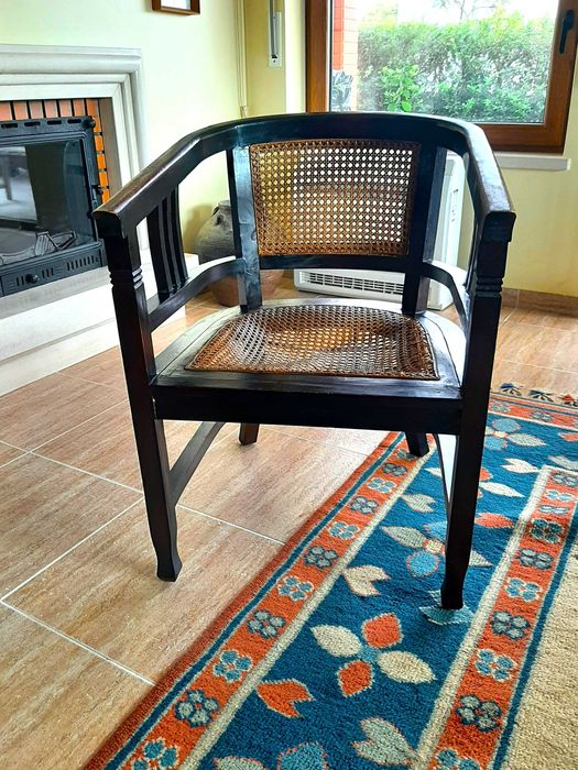 Cadeirão em palhinha