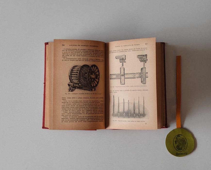 Manual do fabricante de tecidos,Biblioteca de Instrução Profissional