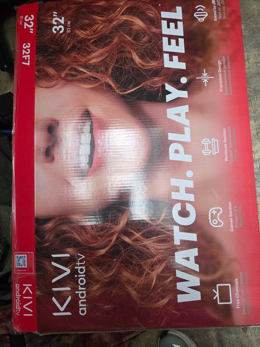 телевизор kivi  диагональ 81 см 32F740LB