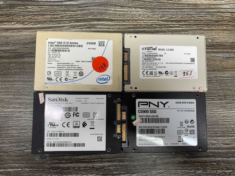 SSD SATA SSD 2.5" 128Gb 240Gb 250Gb 256Gb 2.5" 256Гб 500Гб ССД