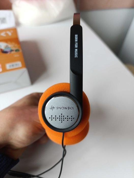 Навушники Snowsky | FiiO Wind 3.5mm ON-Ear з мікрофоном. Новые. Торг.