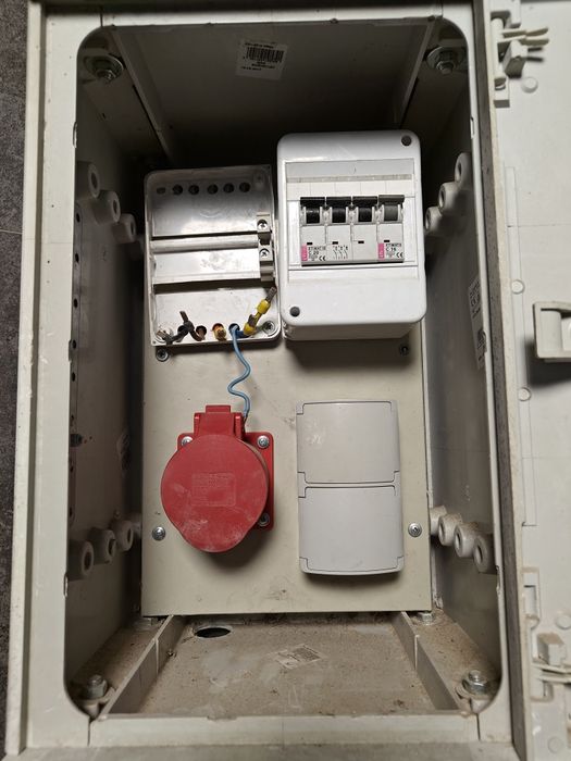 Skrzynka budowlana elektryczna