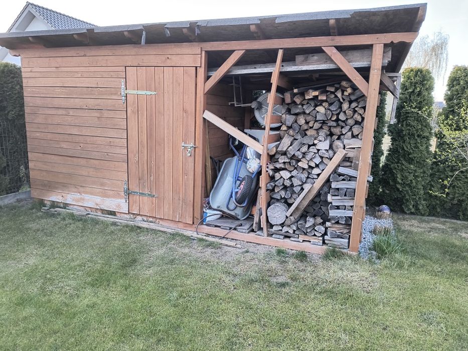 Drewutnia ogrodowa okazja