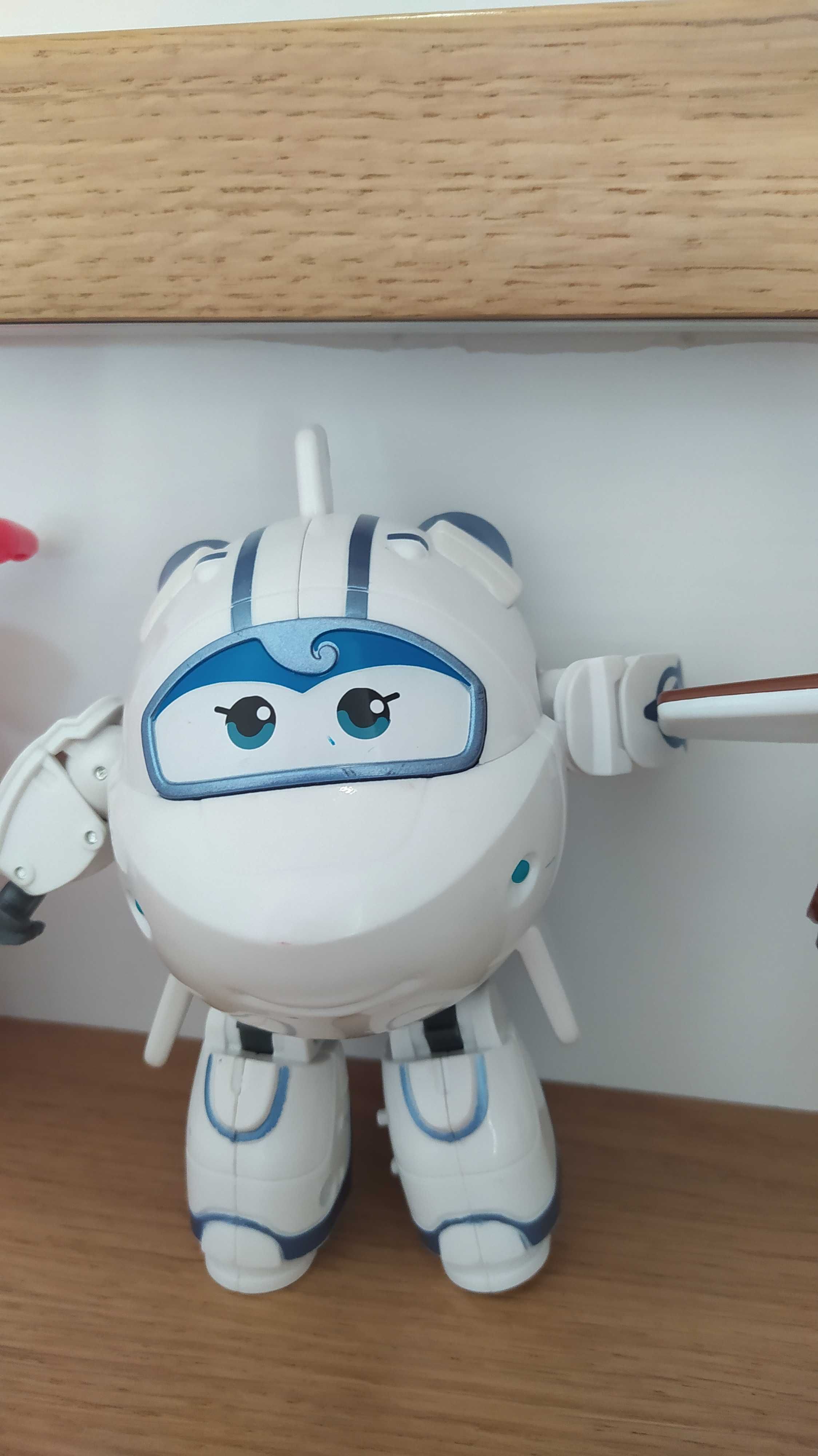 Super Wings samoloty duże roboty rozkładane, 4 szt.