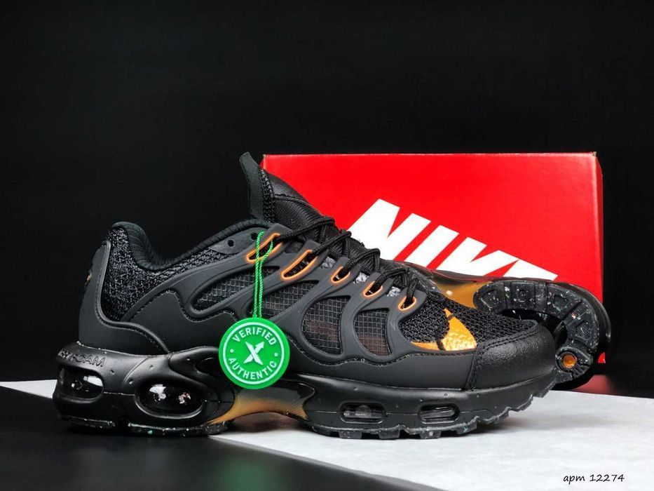 !SALE! Nike Air Max Terrascape Black Orange 36 37 38 39 40 41 42 43 44