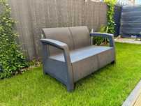 Sofa ogrodowa 2 osobowa