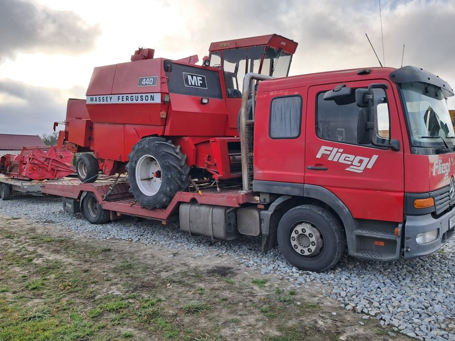 Комбайн Massey ferguson 440!