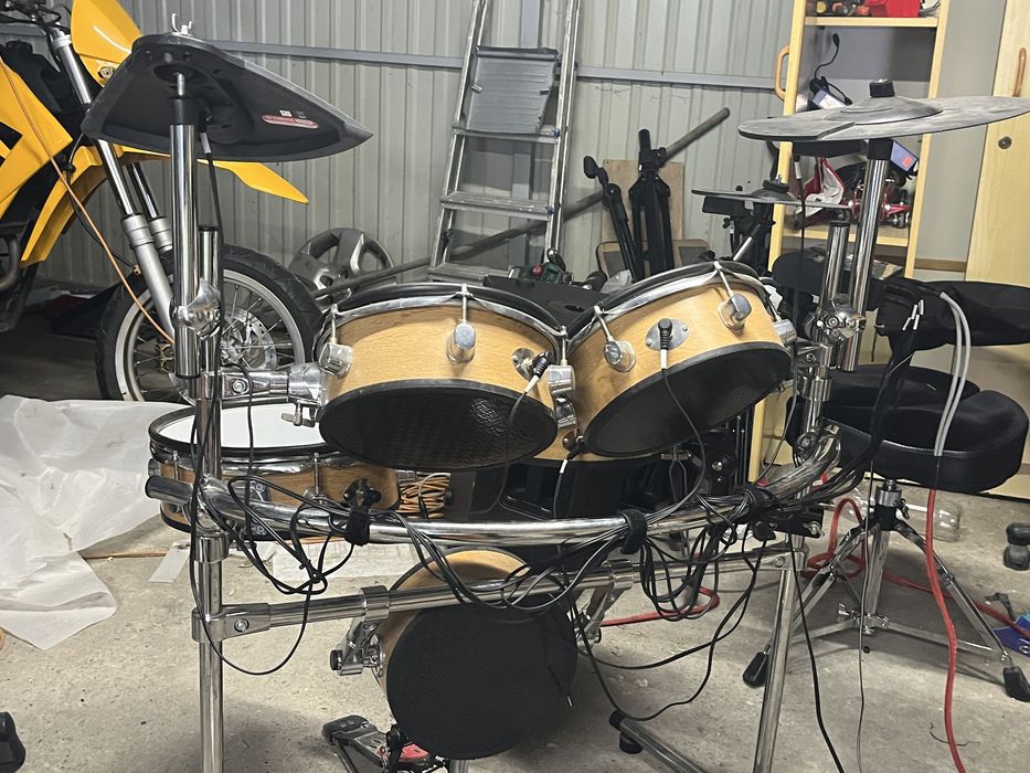 Perkusja elektroniczna Big Drum+ modul Yamaha DTX500