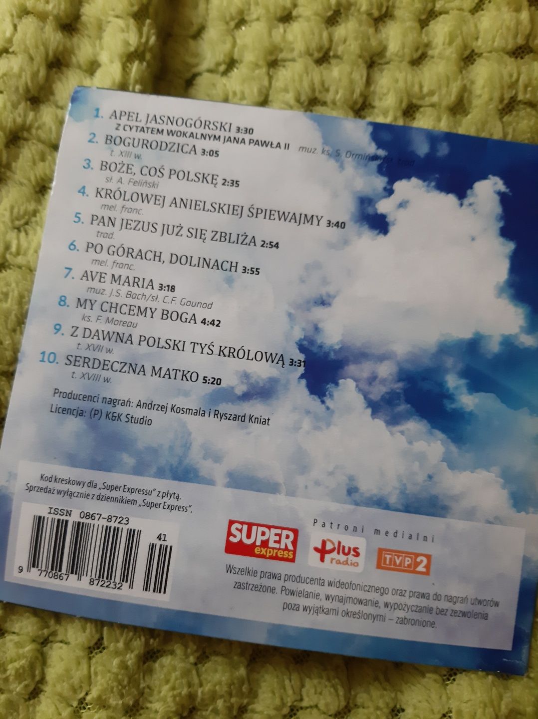 3 płyty CD do słuchania