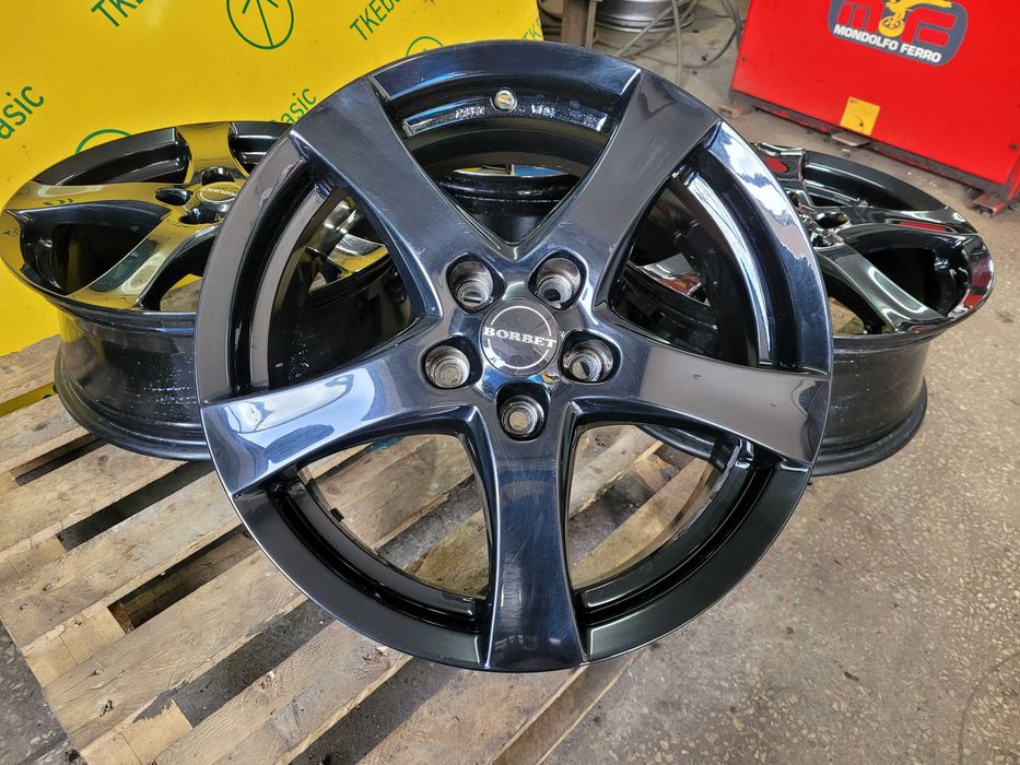 Alufelgi 5x112 17 Borbet Mercedes Skoda Seat VW Audi A3 A4 A6
