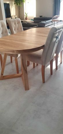 Nowy drewniany stół rozkładany