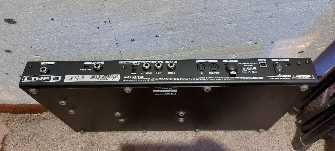 Pod XT Live Pro Guitar Tone On The Floor