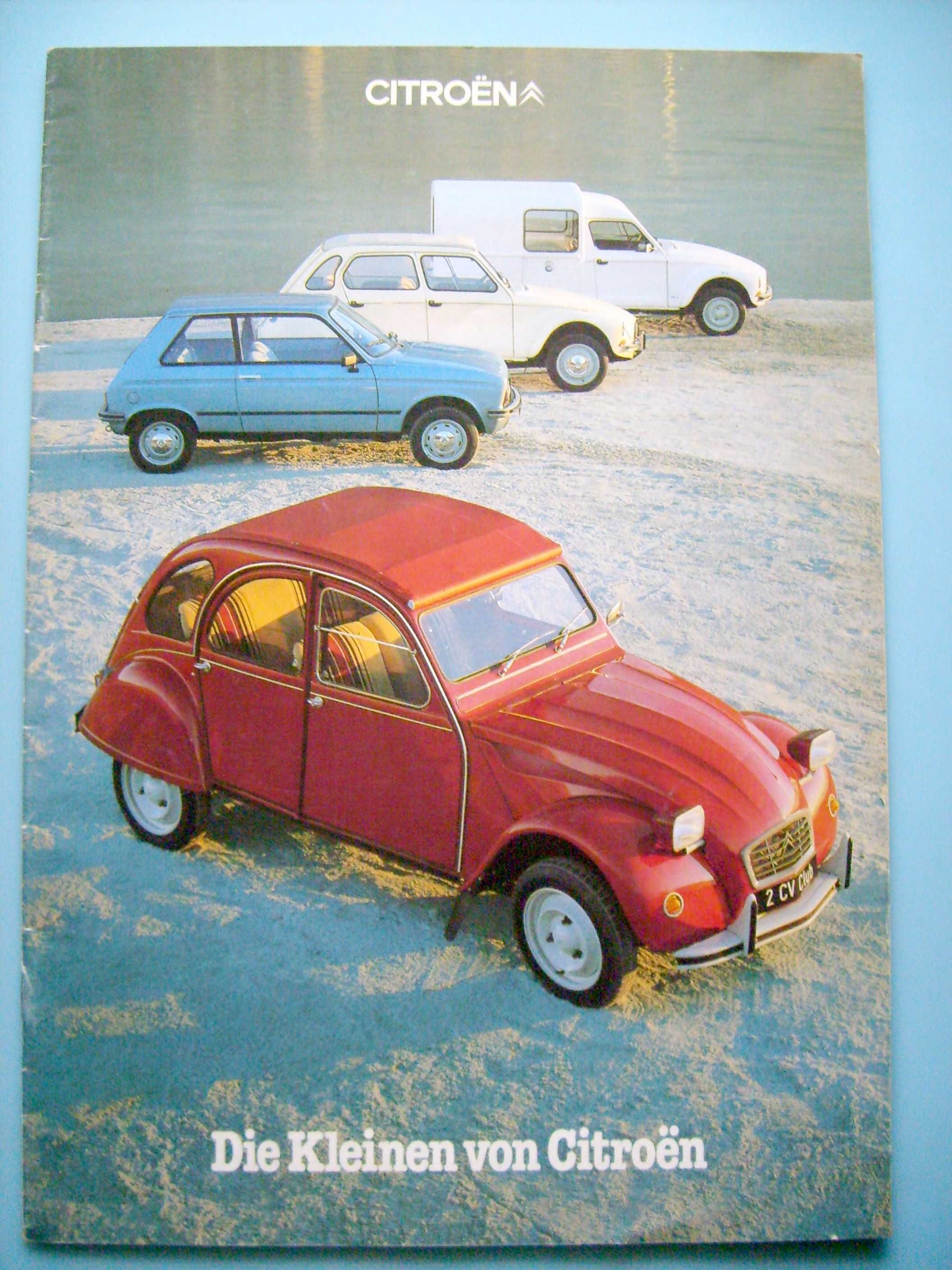 CITROEN Programm 1981 * 2CV DYANE ACADIANE LNA / prospekt 20 stron