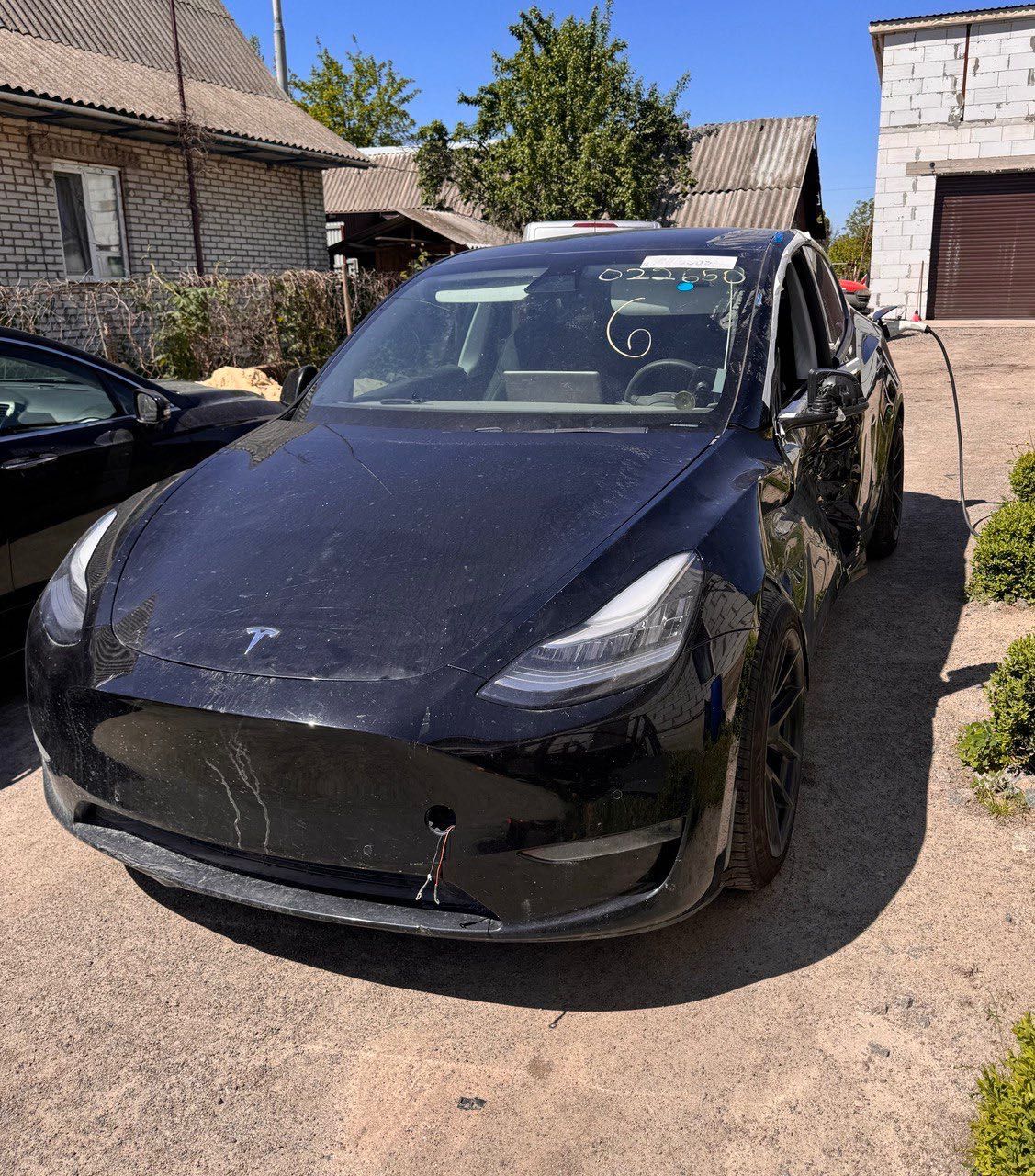 Tesla model Y розборка