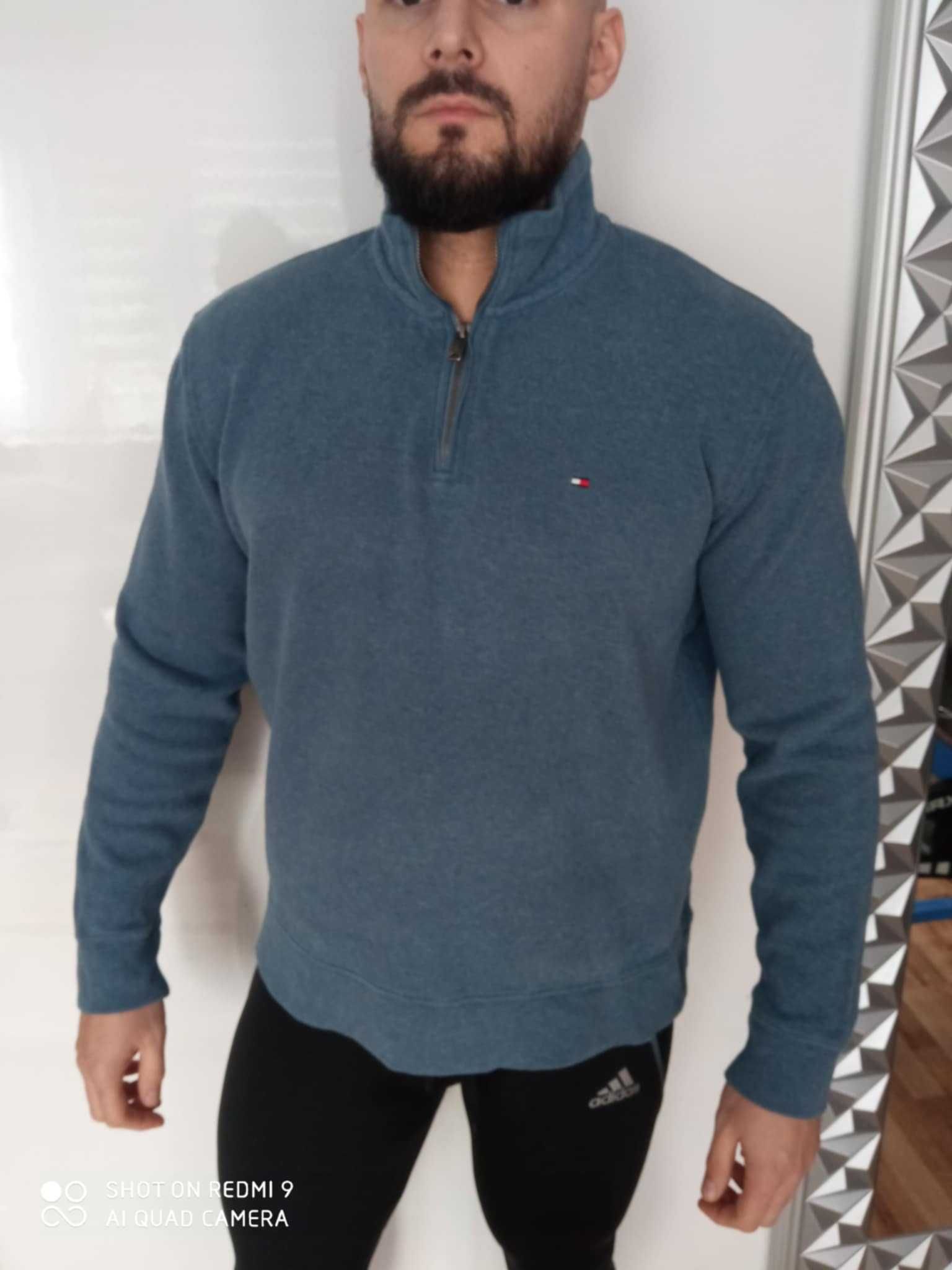 Sweter męski Tommy Hilfiger rozmiar L, oryginalny, stan idealny