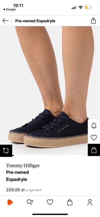 Espadryla Tommy Hilfiger