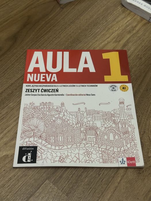 Zeszyt ćwiczeń aula nueva 1