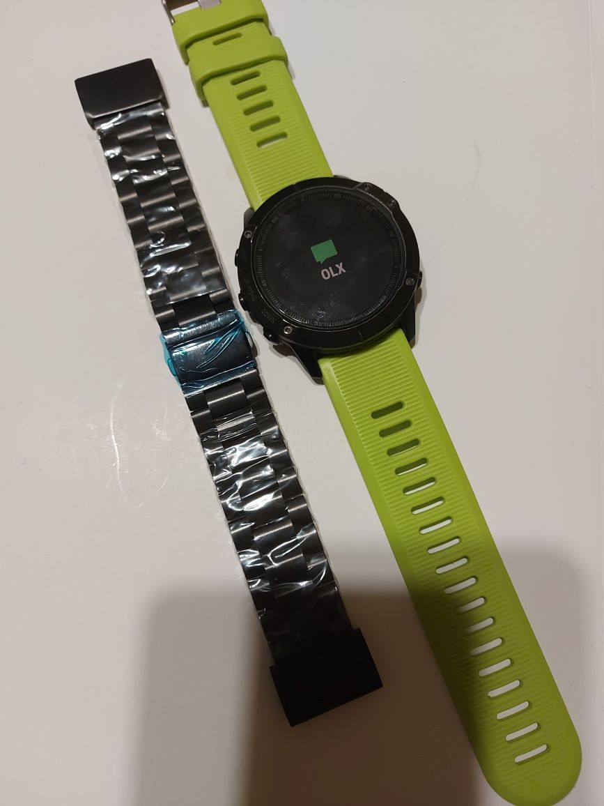 Metalowa bransoleta do zegarka Garmin x 26 mm