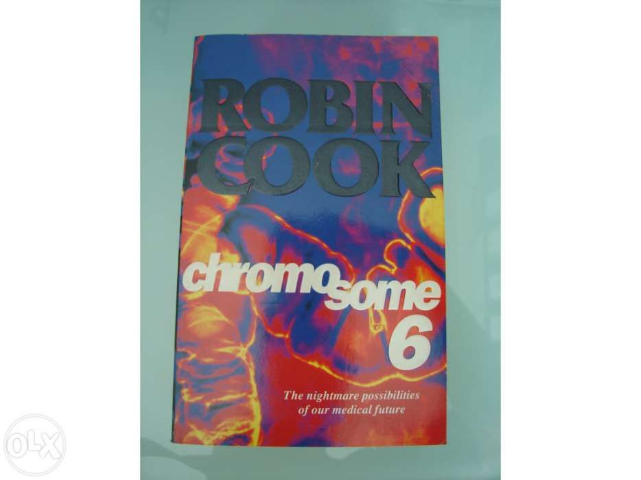 Livro robin cook, novo, a estrear! (em inglês) "chromosome 6"