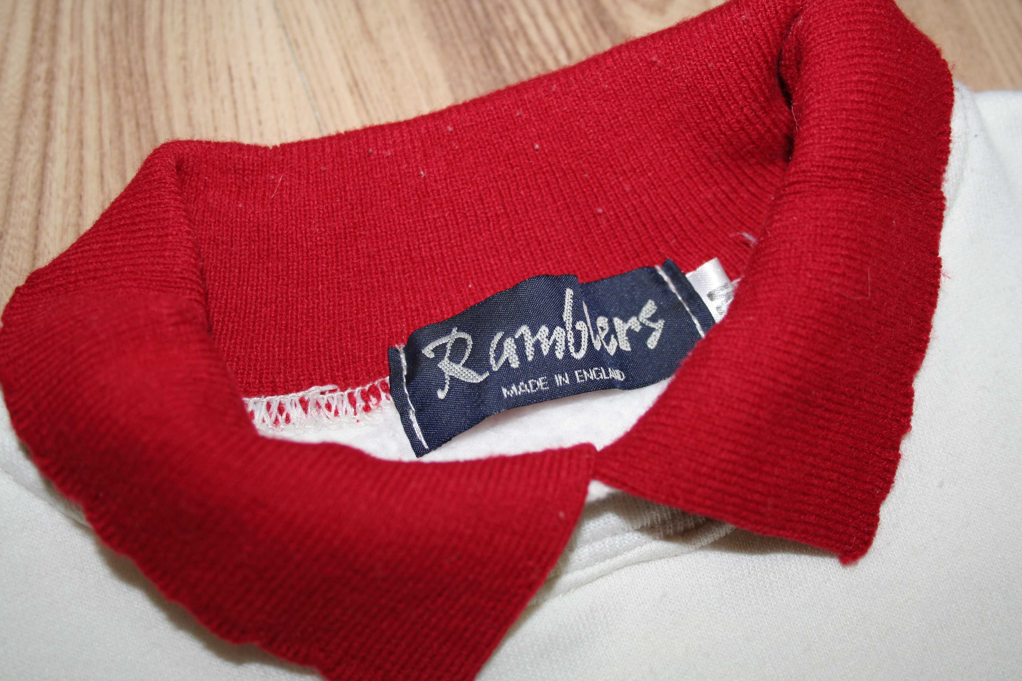 Bluza damska z kołnierzykiem Sweter Made in England Rozmiar: S/M