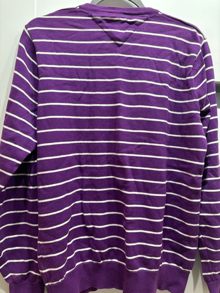 Fioletowy sweterek Tommy Hilfiger