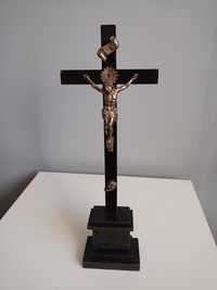 Krzyż stojący czarny