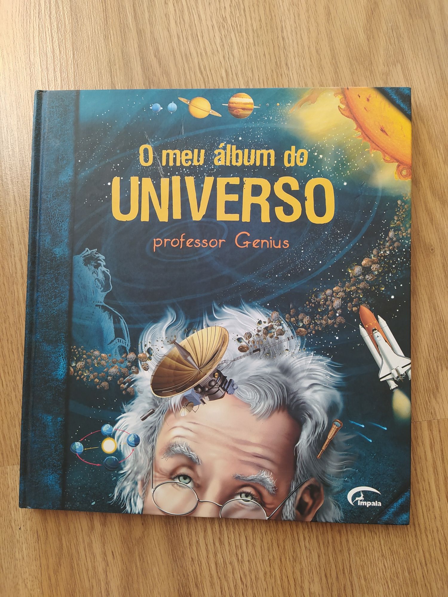 Livro O meu álbum  do Universo