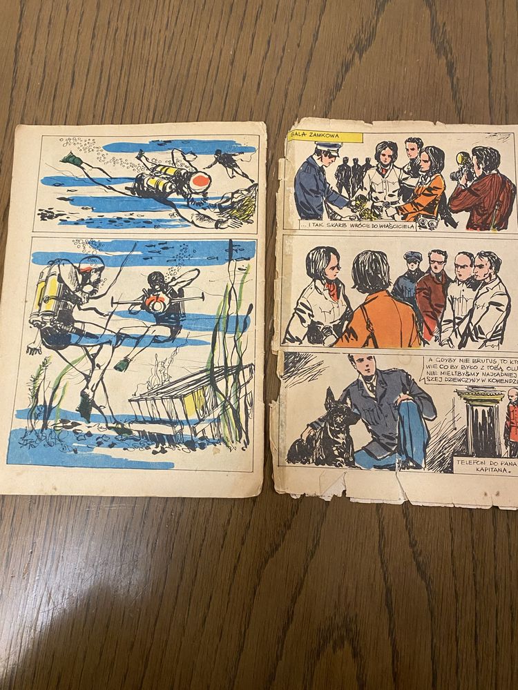 Kapitan Żbik. Ryzyko 2. wyd. 1 r. 1967 Z. Sobala komiks PRL