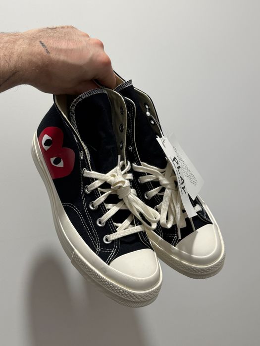 Converse x Comme Des Garcons Play Chuck 70 High Black