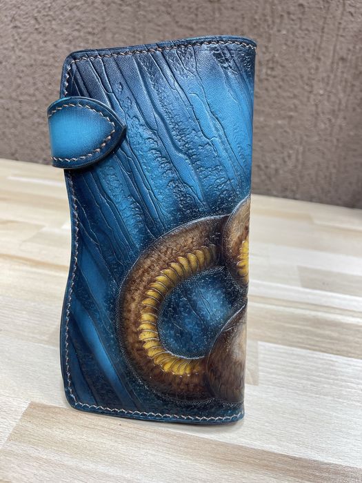 Жіночий шкіряний гаманець,ручна робота,натуральна шкіра,подарунок