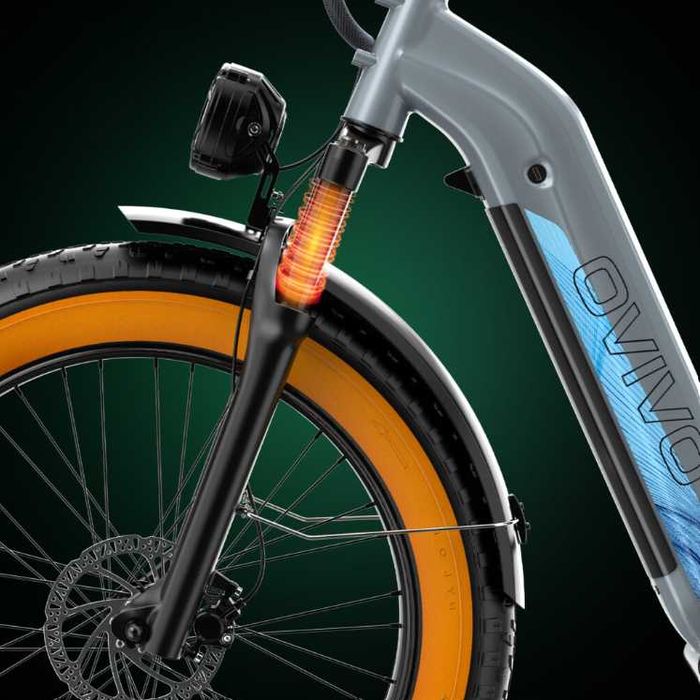 Rower elektryczny Ovivo, Hyper V6 - fatbike, zasięg do 150 km,dostępny