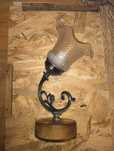 Kinkiet lampa vintage kwiat