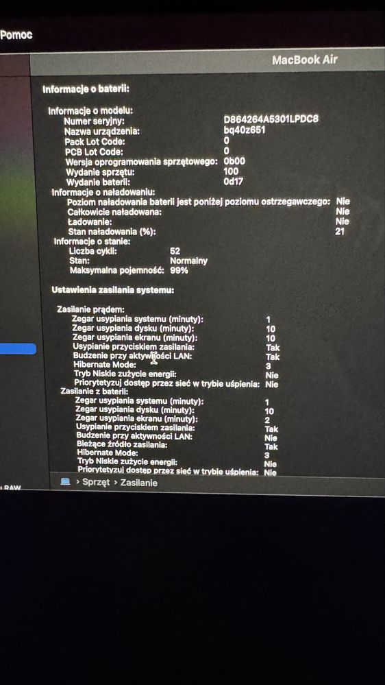 Macbook Air 2024 15 cali m3 512 SDD - IDEALNY